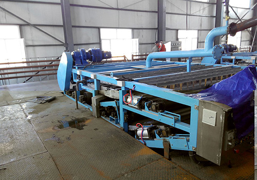 阿旗鉛鋅礦調試現場